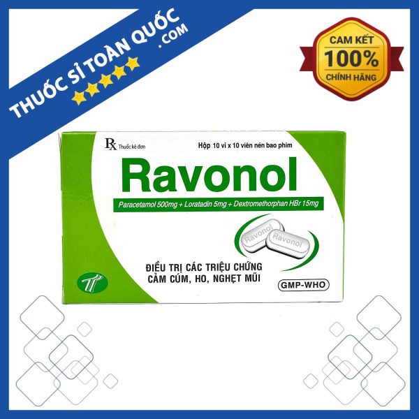 Ravonol vỉ 10