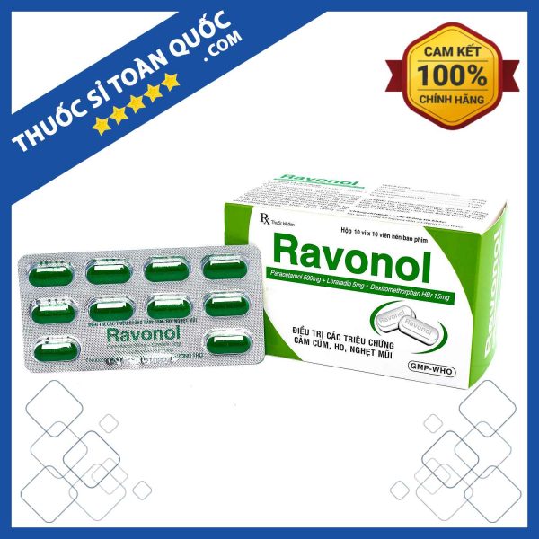 Ravonol vỉ 10