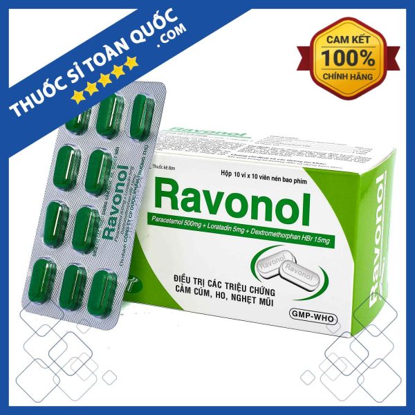 Ravonol vỉ 10