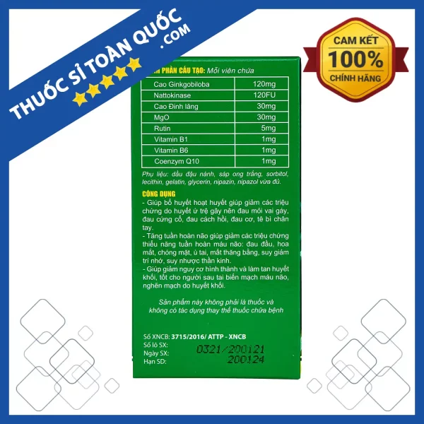 Ginkgo Nattokinase 120